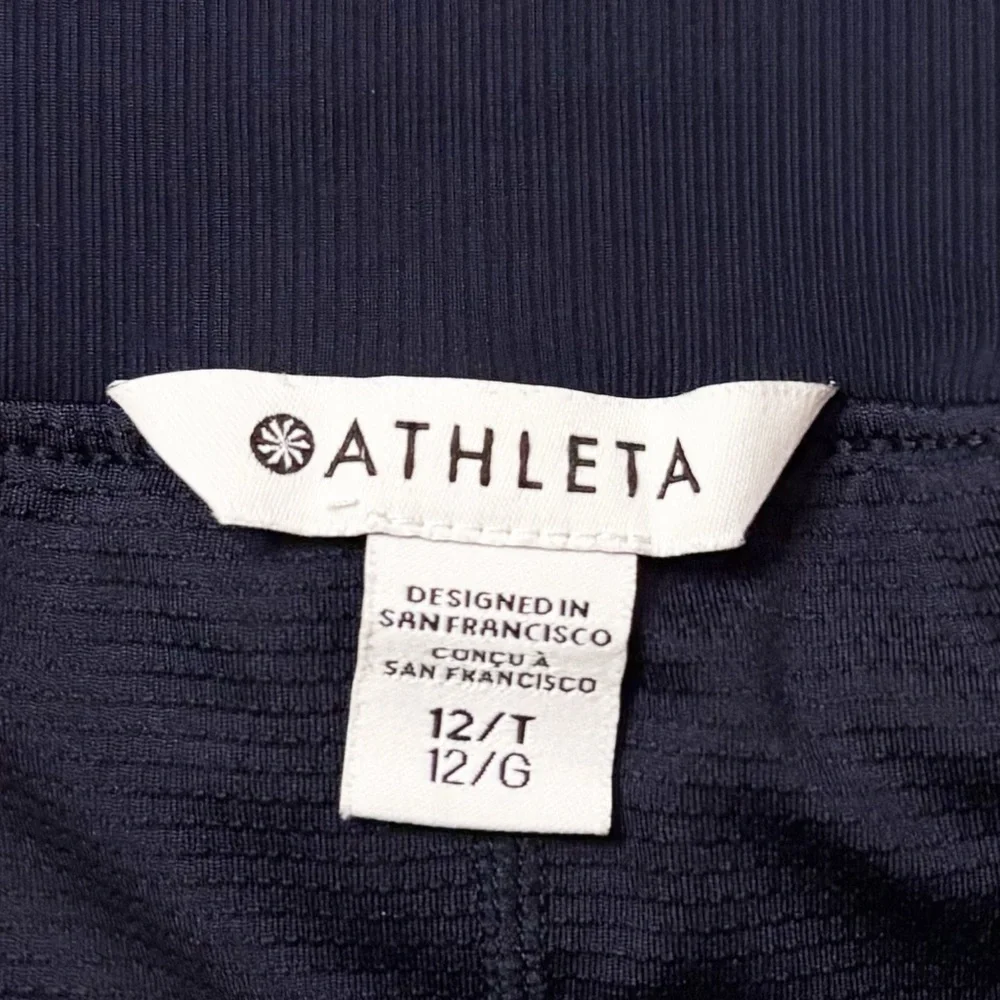 Athleta Brooklyn Mid Rise Skort 16” in‎ Navy Blue